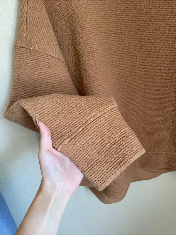 Calia by Carrie Underwood Cloud Mock Neck Pullover Size 1X Golden Taffy Extended - Image 10