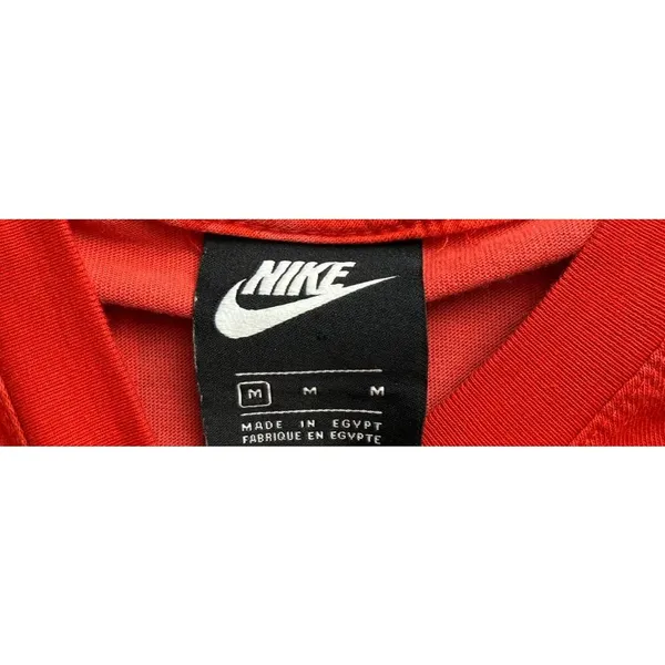 Nike Red Cropped T-Shirt - Size M - Great Condition! - Image 2