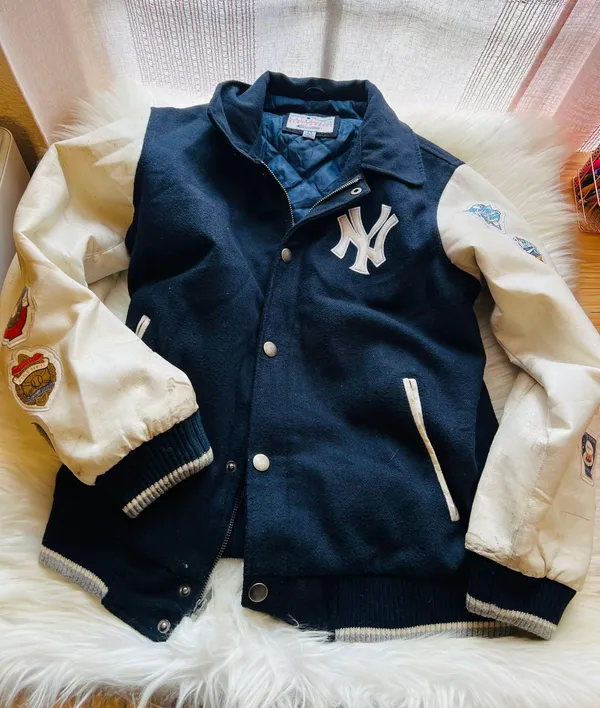 New York Yankees Bomber Blue Size L - Image 5
