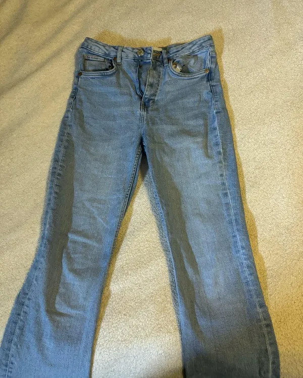 ZARA Mid-Rise Flare Jeans - Image 2