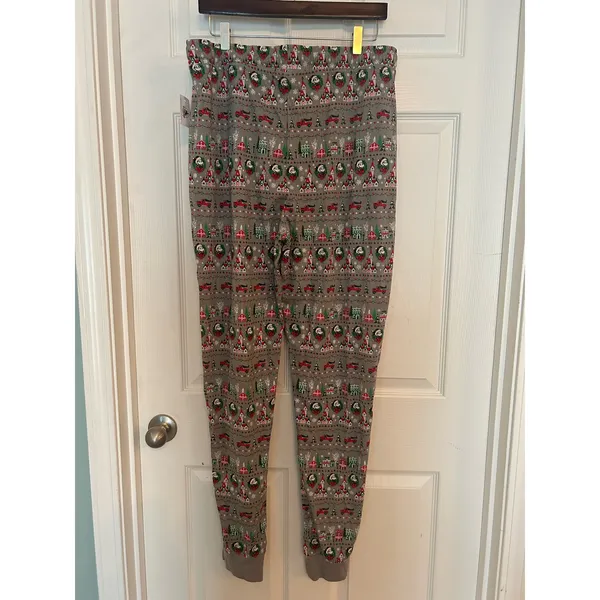 Disney Parks Holiday / Winter theme lounge joggers Mickey Mouse, Size M - Image 4