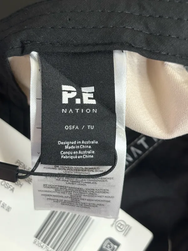 PE Nation White Hommage Blush Baseball Hat - Image 4