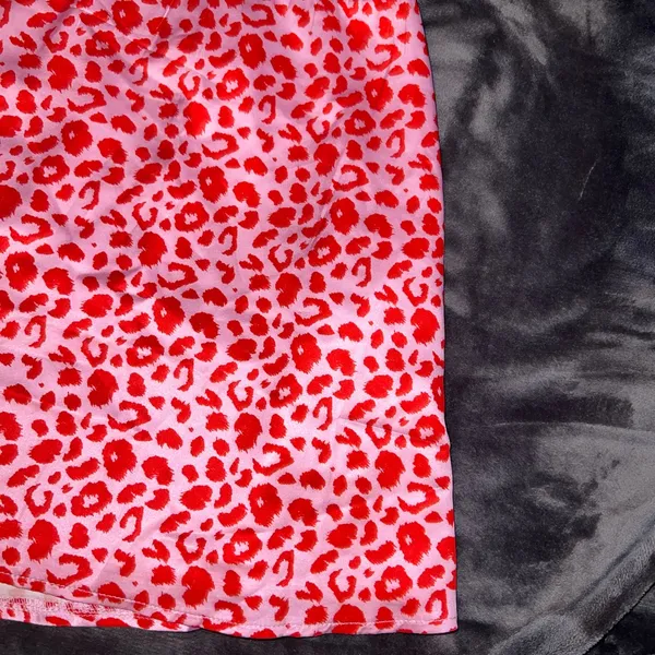 Princess Polly Quinny Pink Leopard Mini Skirt Size 4 - Image 9