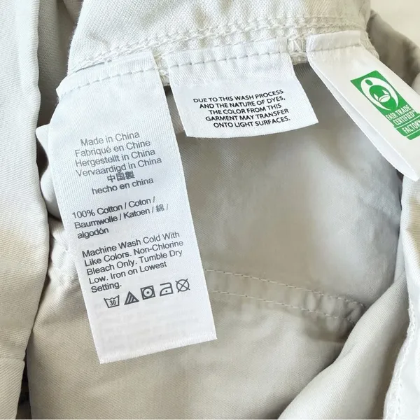 J. Crew Foundry Chino Short Coveralls Romper in Khaki Size 8 - Image 14
