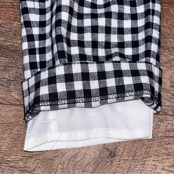 J. Crew Women’s Fully-Lined Gingham Cropped Pants in Size 10 - Image 7