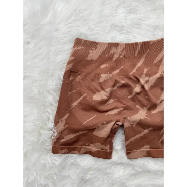 Darc Sport Wolves Forever Seamless Everson Shorts Desert Rose Native Camo Small - Image 4