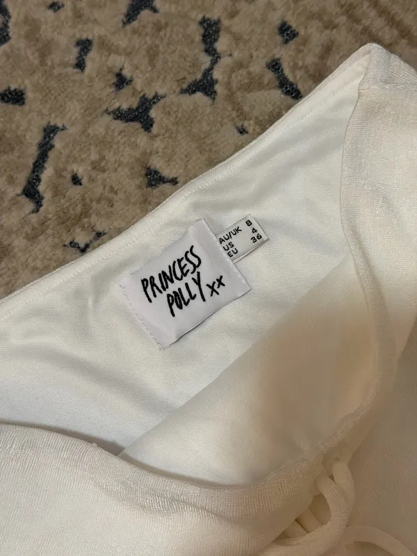 Princess Polly White Mini Skirt - Image 2