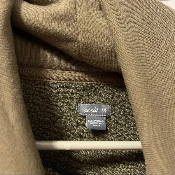 Aerie Green Turtleneck Crewneck - Image 4