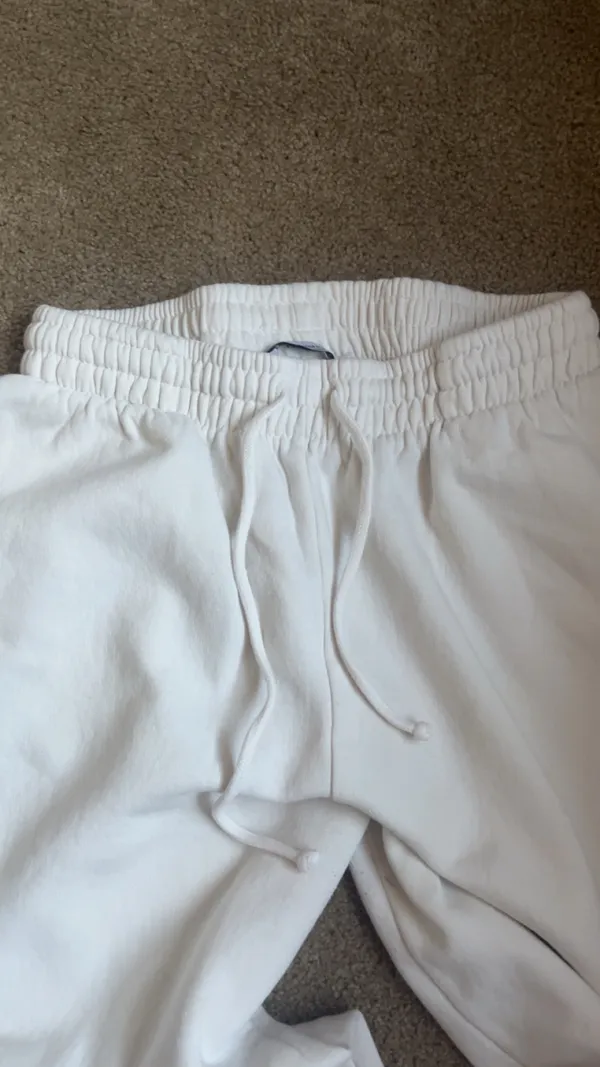 Zara Sweatpants White  - Image 3