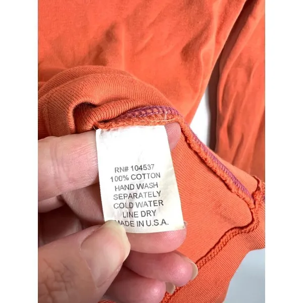 Anthropologie‎ tiny orange top - Image 4