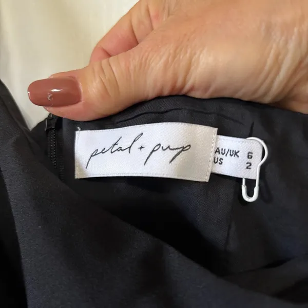 Petal & Pup XIOMAR DRESS - BLACK Size 2 - Image 4