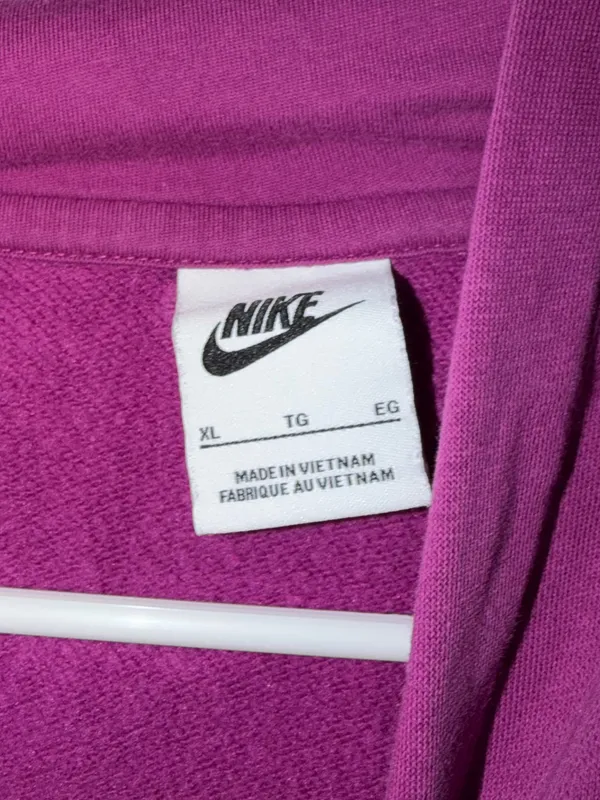 Nike Women's Bright Magenta Pullover Hoodie - Image 3