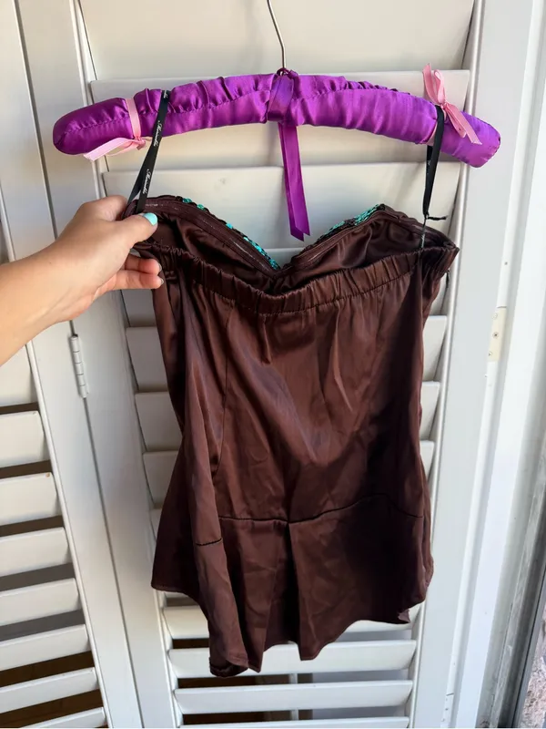 y2k tube top Brown Size M - Image 3