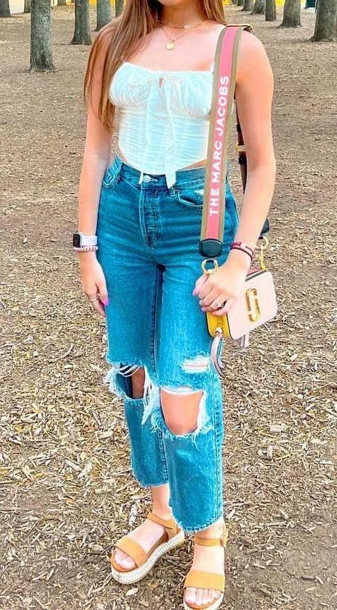 pacsun high rise straight jeans - Image 2