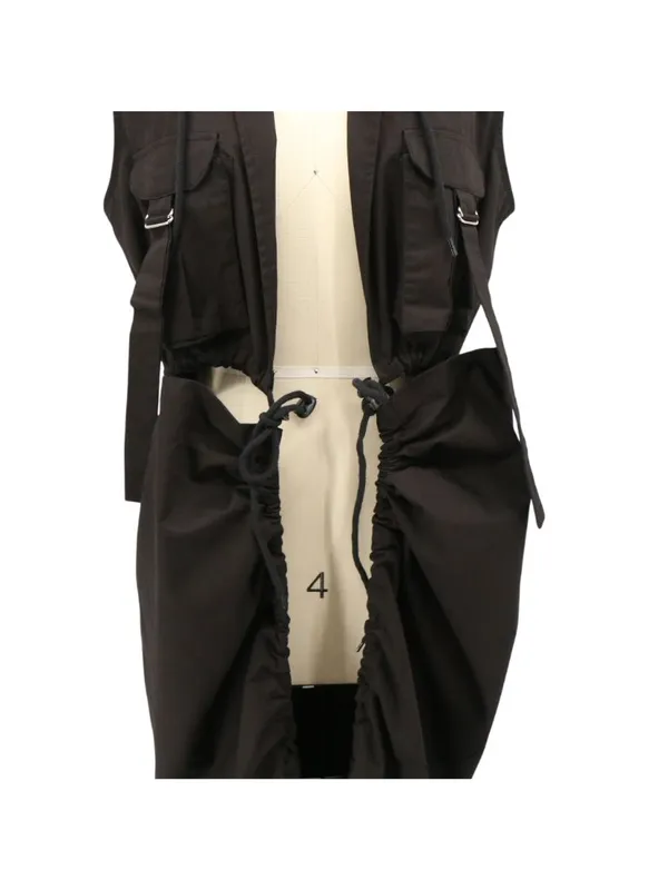 #VDR Viadellerose Forever Young Avant Garde Lagenlook Sleeveless Vest Dress S - Image 8