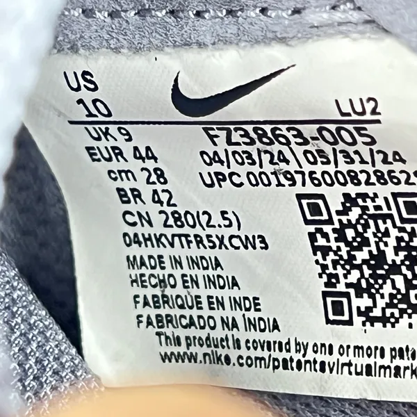 Nike Waffle Debut Wolf Grey Hyper Pink Sneakers FZ3863-005 Womens 10 - Image 2