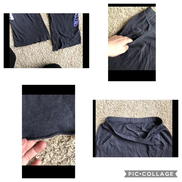 VS pink sweats Sz M - Image 4