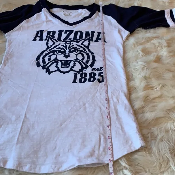 Champion Elite Women's University of Arizona 3/4 sleeve TShirt with wildcat - Image 4