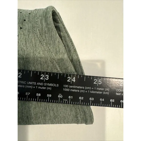 Nike Dri Fit 3/4 Length Compression Tights Pants Women's Large Green Running Gym - Image 12