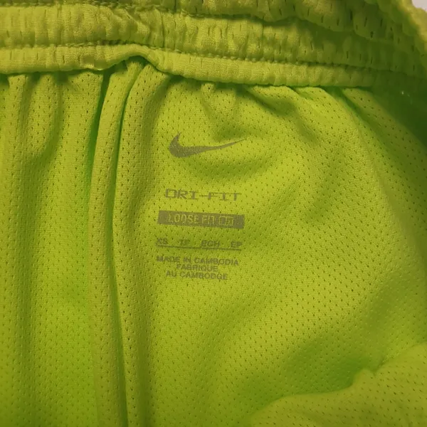 Nike Women's Essential Dri-Fit 4" Mesh Basketball Shorts in Cyber size XS NWT - Image 10