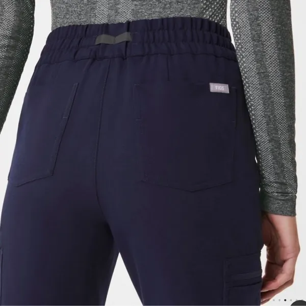 Figs Women's Navy Uman Relaxed Jogger Scrub Pants Size XL - Image 3