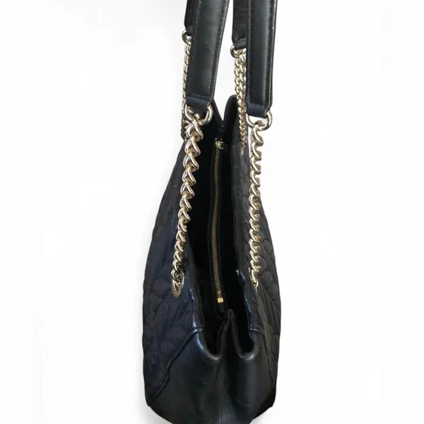 Kate Spade Briar Lane Quilted Purse, Size OS - Black/Gold - Image 7