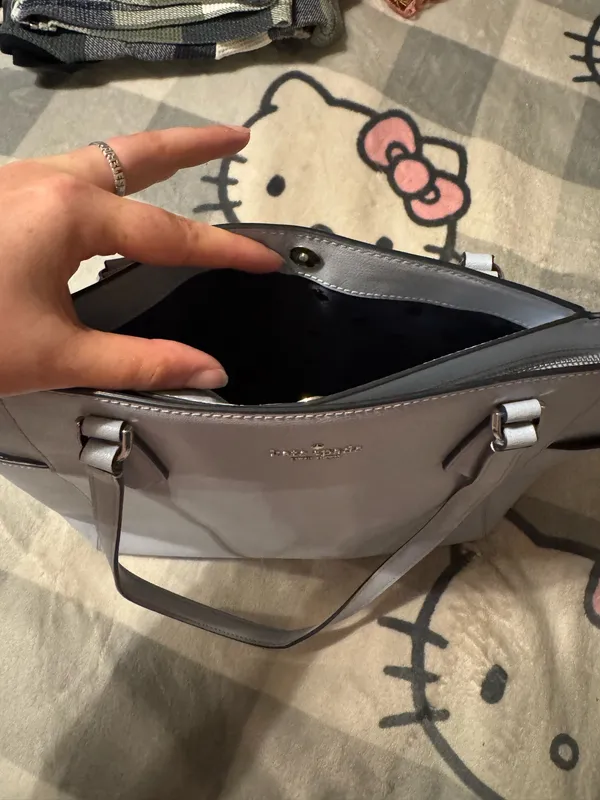 Kate Spade Powder Blue Medium Top Zip Tote - Image 10