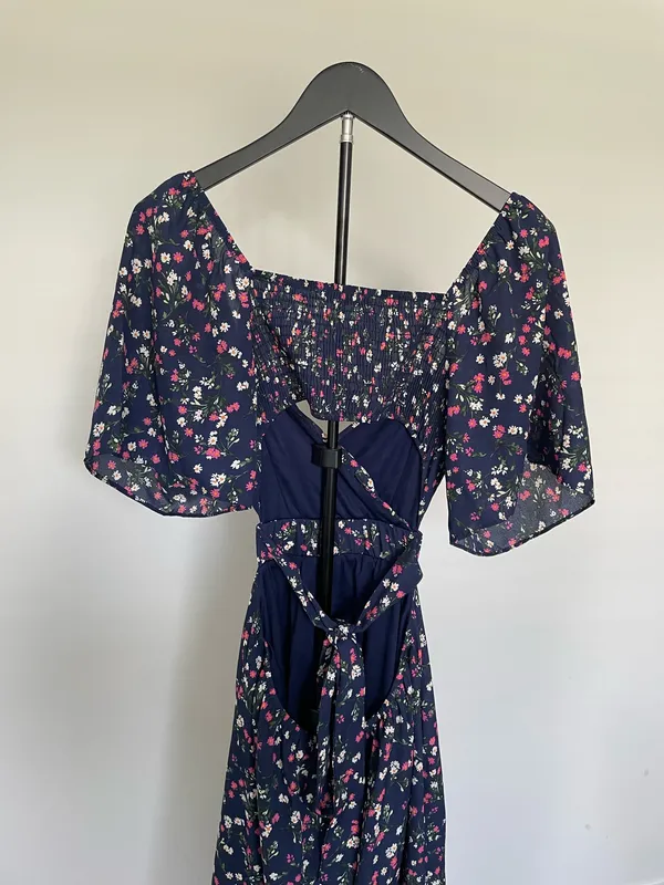 Altar'd State Maxi Dress Floral - Image 3
