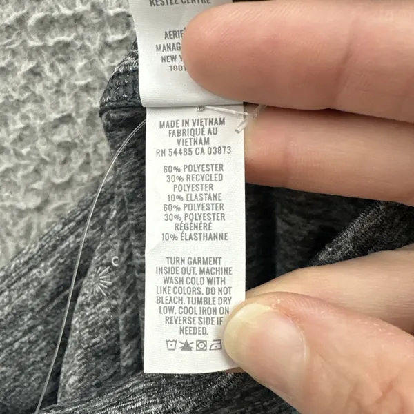 NWT Aerie Offline Warmup‎ Leggings Gray Athletic Athleisure Women's Medium x 27 - Image 7