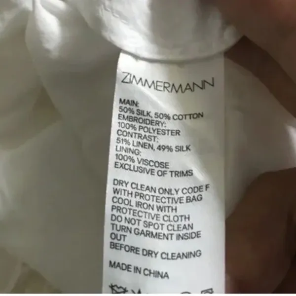 NWOT zimmermann bow lace gown - Image 10