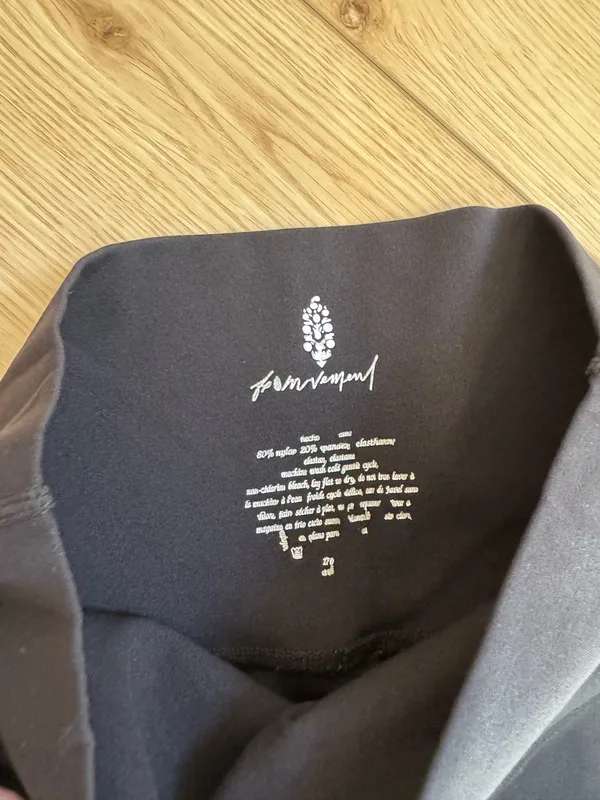 Free People Movement Black Bike Shorts XS/S - Image 5
