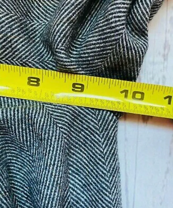 ZARA Wide Leg Knit Trousers - Image 9