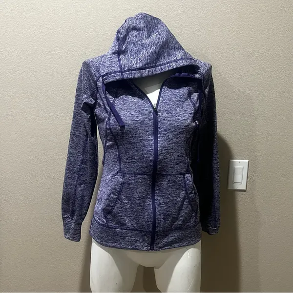 C9 champion purple full zip athletic jacket xs - Image 3