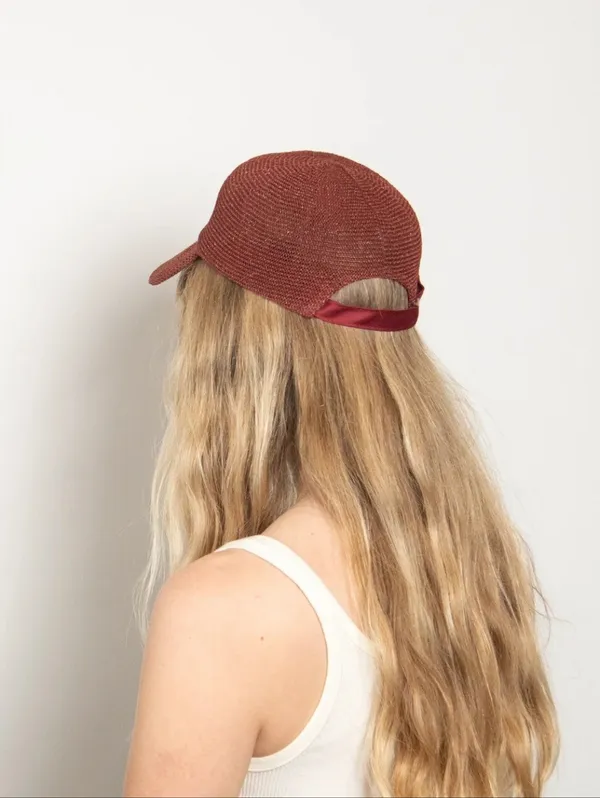 Anthropologie Wyeth Paula Cap in Wine - Image 3
