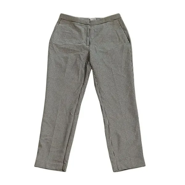 H&M Black and White Ankle Length Dress Pants(Size 6) - Image 3