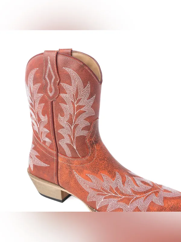 $185 NWT MYRA DESERT PEARL ANKLE BOOTS IN CANYON RUSSET size 6 - Image 5