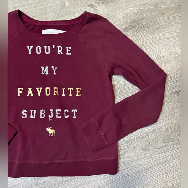 •Abercrombie & Fitch• Sweatshirt - Image 2