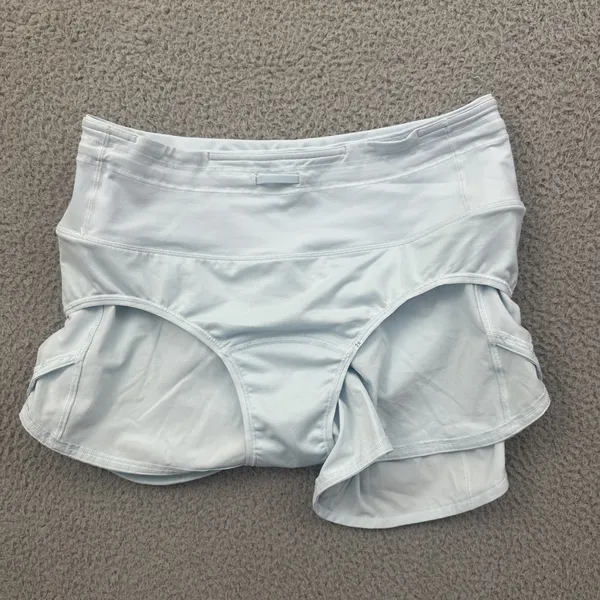 NWT Lululemon Speed Up Shorts High Rise 4" Powder Blue Athletic Women's 6 - Image 6