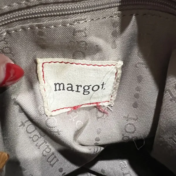 Margot Adelle Versatile Hobo Purse Brandy Brown Leather Crossbody‎ Shoulder Bag - Image 11