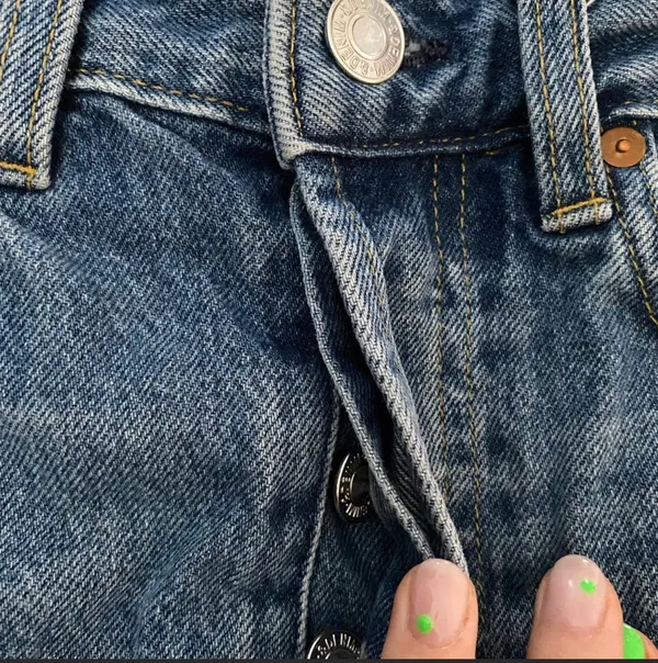 H&M Denim Skirt Size 6 - Image 3