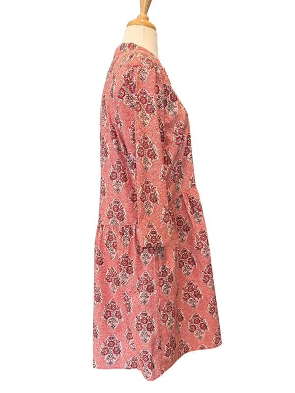Tuckernuck Scarlet Sonata Royal Shirt Dress Pink Size Large NWT - Image 5