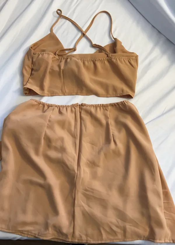 Shop Priceless Crop Too And Wrap Skirt Set - Image 3
