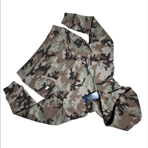 Polo Ralph Lauren CAMOUFLAGE Hoodie -‎ Women's size MEDIUM - Image 3