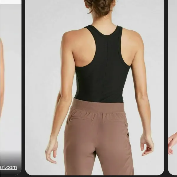 NWOT Athleta black ribbed bodysuit size small - Image 6