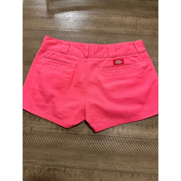 VINTAGE Y2K Dickies Girl Pink‎ Low-Rise Shorts - Made in USA - Image 2