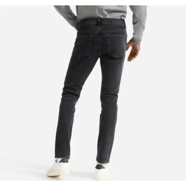 NWT Everlane Black The Skinny 4-Way Stretch‎ Organic cotton Jean 33 x 34 men’s - Image 2