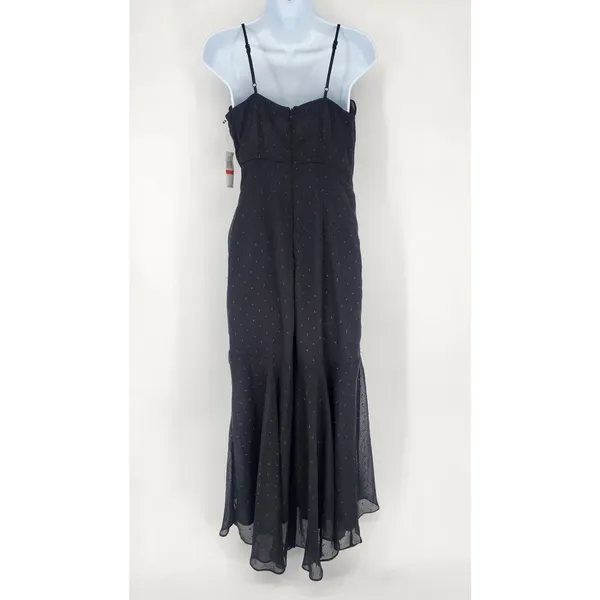 1. State Winter Muse Black Ruffle Sparkle Hi-Lo Dress NWT Women’s XS - Image 3