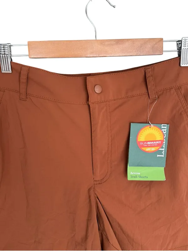 L.L.Bean - NWT Women’s Access Trail Shorts Cinnamon Regular 5” Hiking Sz 14 - Image 3