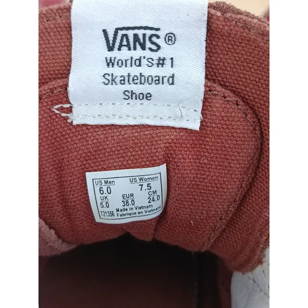 Vans Sk8-Hi Reissue sneakers Unisex Size 6 Men, Size 7.5 Women - Image 10