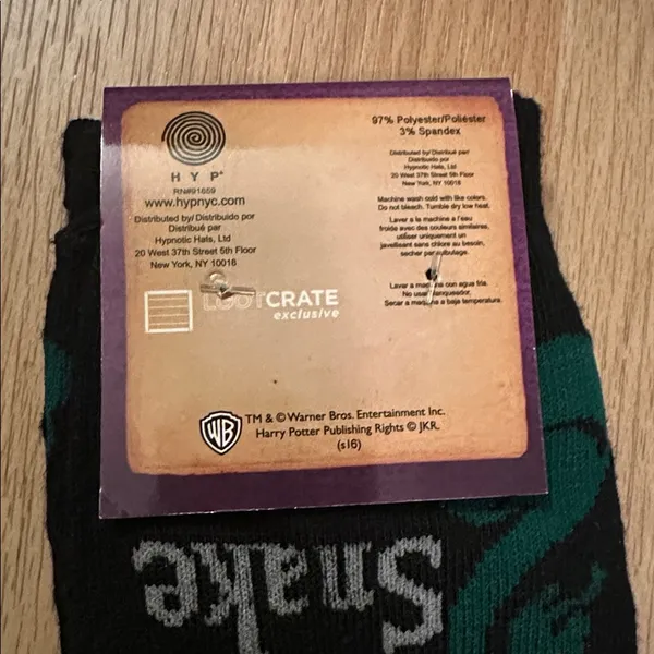 Officially Licensed Harry Potter Horcrux Socks NWT - Image 3